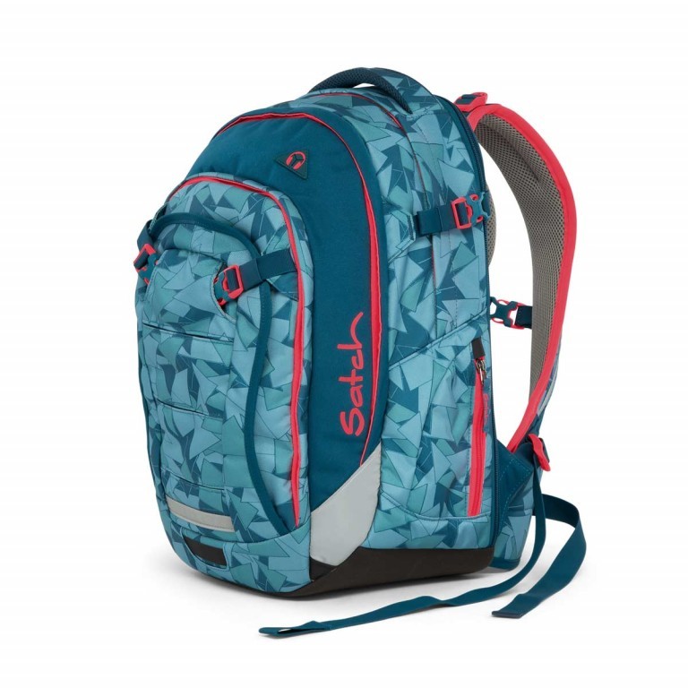 Rucksack Match Petrol Triangle, Farbe: blau/petrol, Marke: Satch, EAN: 4057081005222, Bild 2 von 6