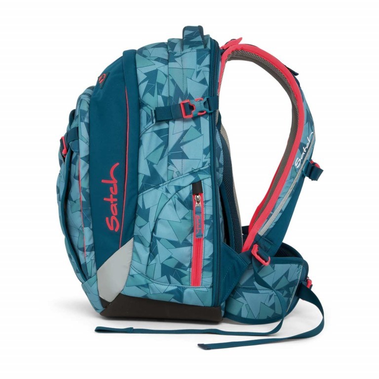 Rucksack Match Petrol Triangle, Farbe: blau/petrol, Marke: Satch, EAN: 4057081005222, Bild 4 von 6