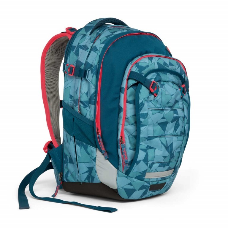 Rucksack Match Petrol Triangle, Farbe: blau/petrol, Marke: Satch, EAN: 4057081005222, Bild 6 von 6