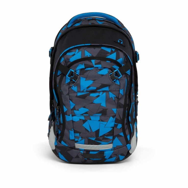 Rucksack Match Blue Triangle, Farbe: blau/petrol, Marke: Satch, EAN: 4057081005215, Bild 1 von 7