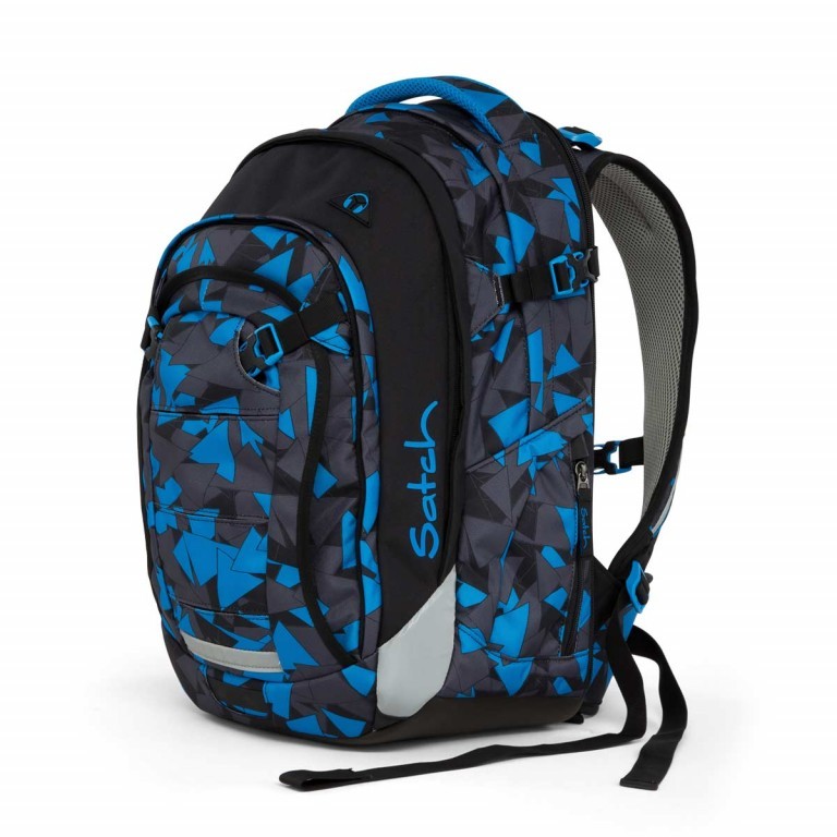 Rucksack Match Blue Triangle, Farbe: blau/petrol, Marke: Satch, EAN: 4057081005215, Bild 2 von 7