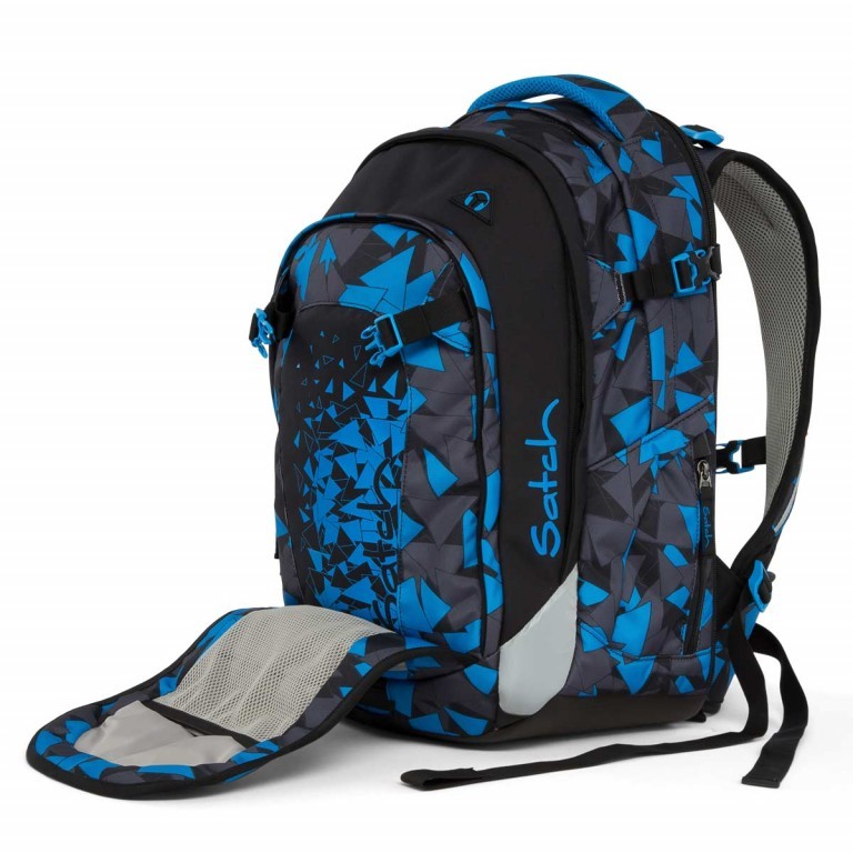 Rucksack Match Blue Triangle, Farbe: blau/petrol, Marke: Satch, EAN: 4057081005215, Bild 3 von 7