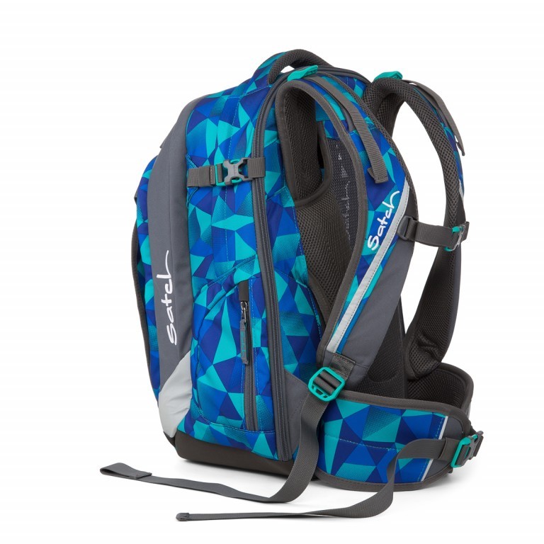 Rucksack Match Mint Crush, Farbe: anthrazit, blau/petrol, Marke: Satch, EAN: 4057081012541, Bild 3 von 5