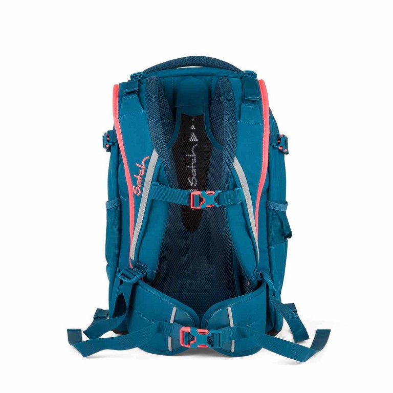 Rucksack Pack Deep Sea, Farbe: blau/petrol, Marke: Satch, EAN: 4260389768243, Abmessungen in cm: 30x45x22, Bild 4 von 14