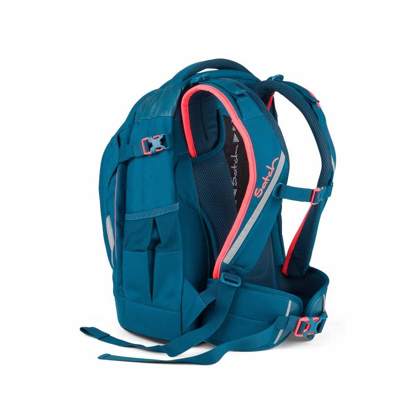 Rucksack Pack Deep Sea, Farbe: blau/petrol, Marke: Satch, EAN: 4260389768243, Abmessungen in cm: 30x45x22, Bild 3 von 14