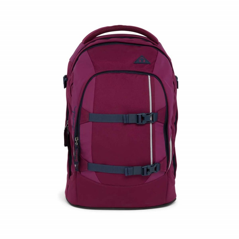 Rucksack Pack Pure Purple, Farbe: rot/weinrot, Marke: Satch, EAN: 4057081005178, Abmessungen in cm: 30x45x22, Bild 1 von 17