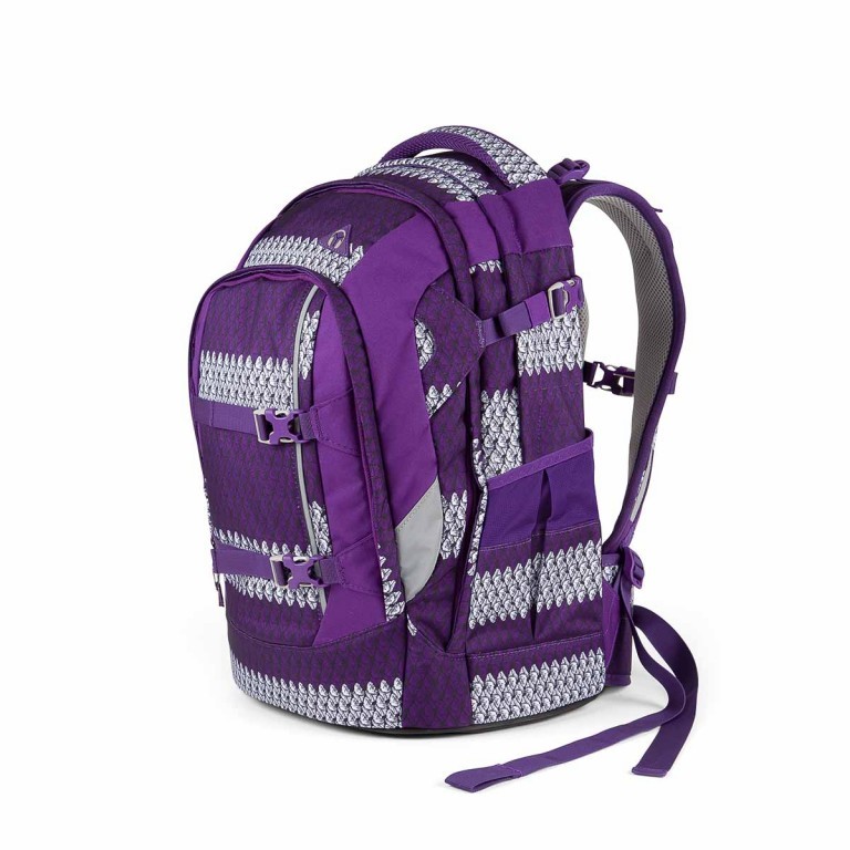 Rucksack Feat. MyBoshi Purple Boshi, Farbe: flieder/lila, Marke: Satch, EAN: 4260389768304, Abmessungen in cm: 30x45x22, Bild 2 von 5