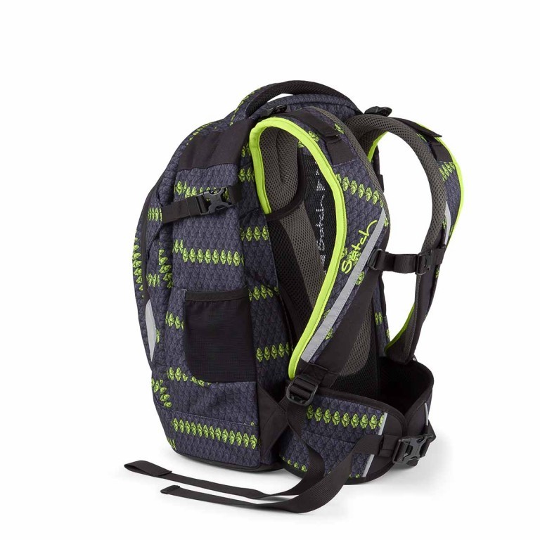 Rucksack Feat. MyBoshi Grey Boshi, Farbe: grau, Marke: Satch, EAN: 4260389768328, Abmessungen in cm: 30x45x22, Bild 3 von 5