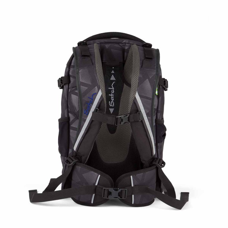 Rucksack Pack Black Triad, Farbe: schwarz, Marke: Satch, EAN: 4260389768250, Abmessungen in cm: 30x45x22, Bild 4 von 14