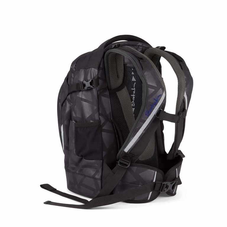 Rucksack Pack Black Triad, Farbe: schwarz, Marke: Satch, EAN: 4260389768250, Abmessungen in cm: 30x45x22, Bild 3 von 14