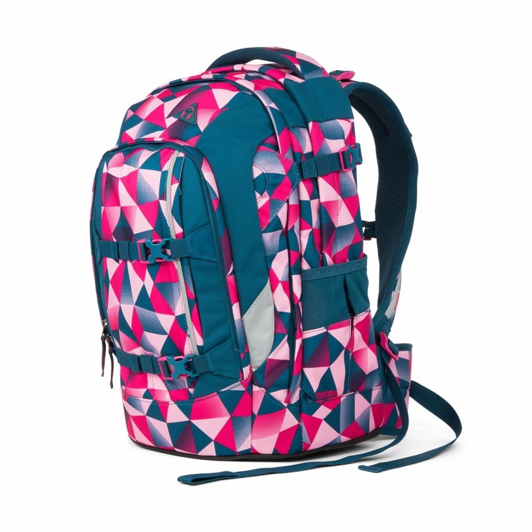 Rucksack Pack Pink Crush, Farbe: rot/weinrot, rosa/pink, Marke: Satch, EAN: 4057081012466, Abmessungen in cm: 30x45x22, Bild 2 von 14