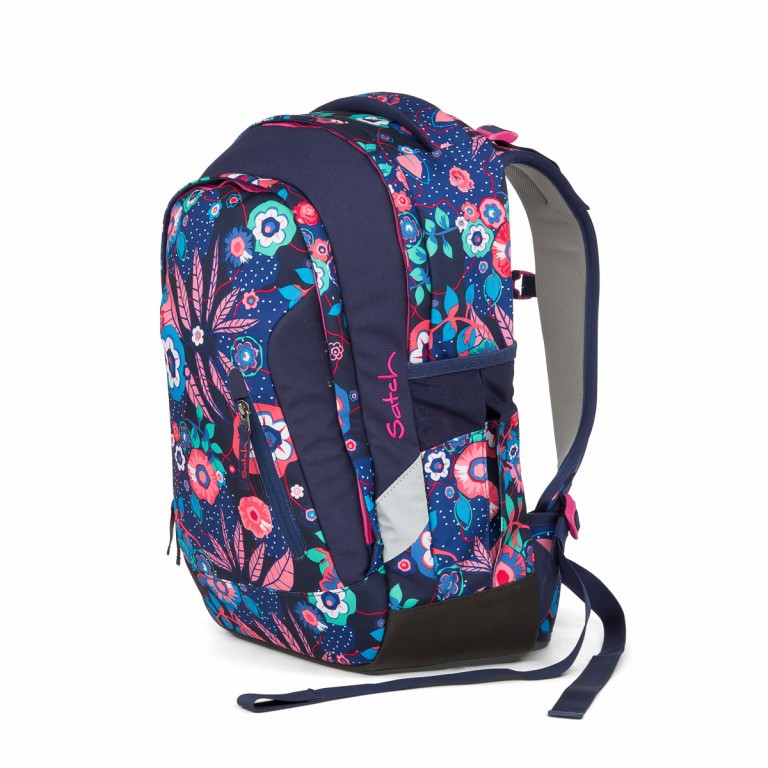 Rucksack Sleek Cheeky Blue, Farbe: bunt, Marke: Satch, EAN: 4057081012589, Bild 2 von 10