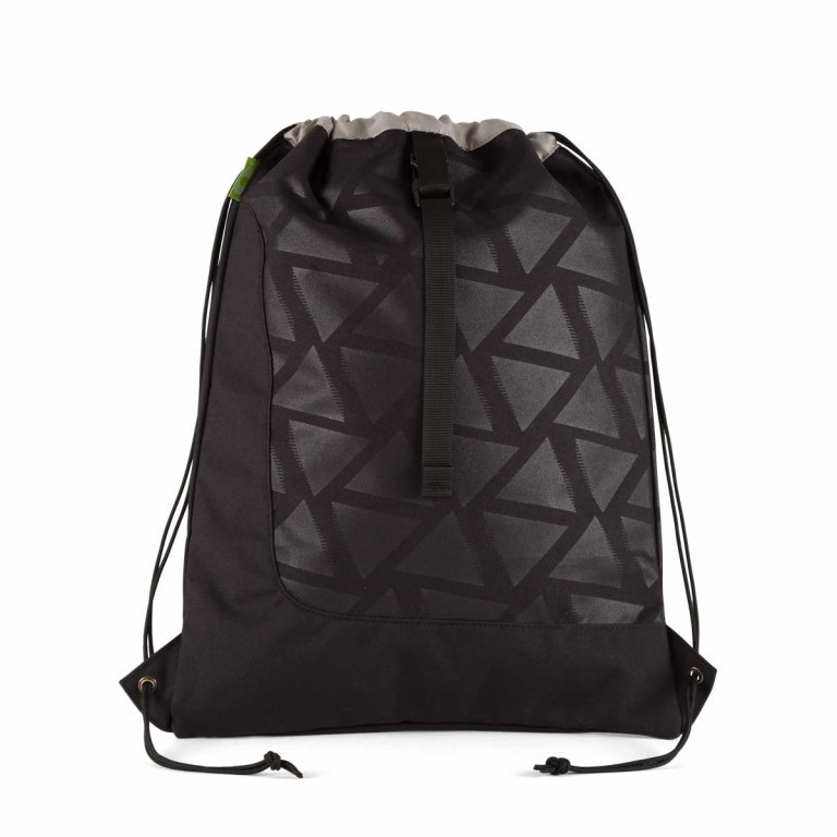 Sportbeutel Black Triad, Farbe: schwarz, Marke: Satch, EAN: 4057081005697, Abmessungen in cm: 33x44x1, Bild 2 von 5