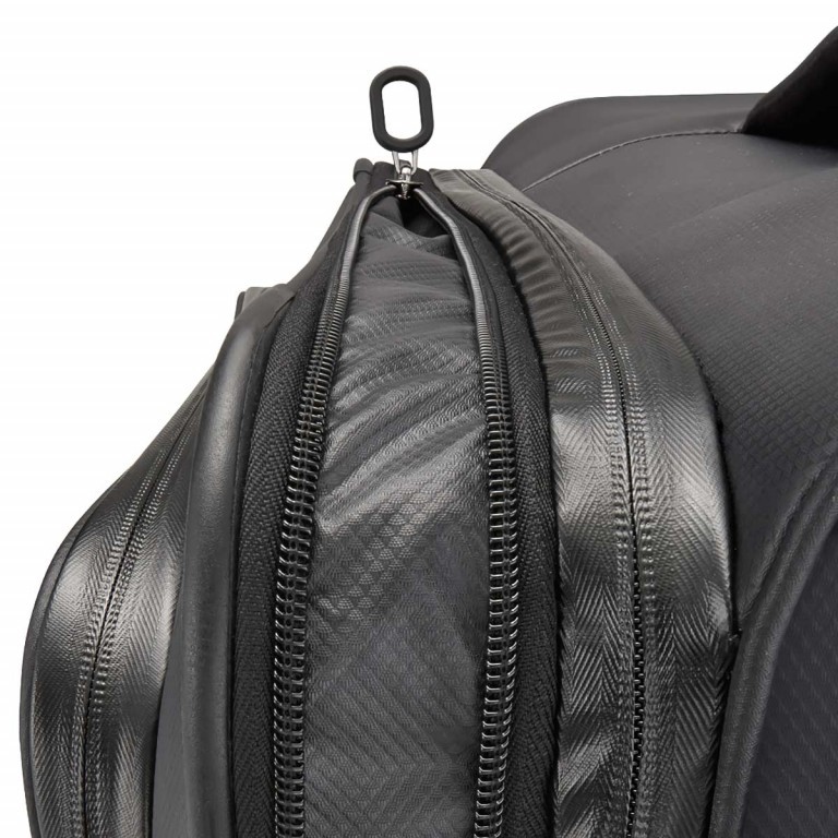 Koffer Scuba Größe 55 cm Schwarz, Farbe: schwarz, Marke: Travelite, Abmessungen in cm: 38x55x20, Bild 10 von 13