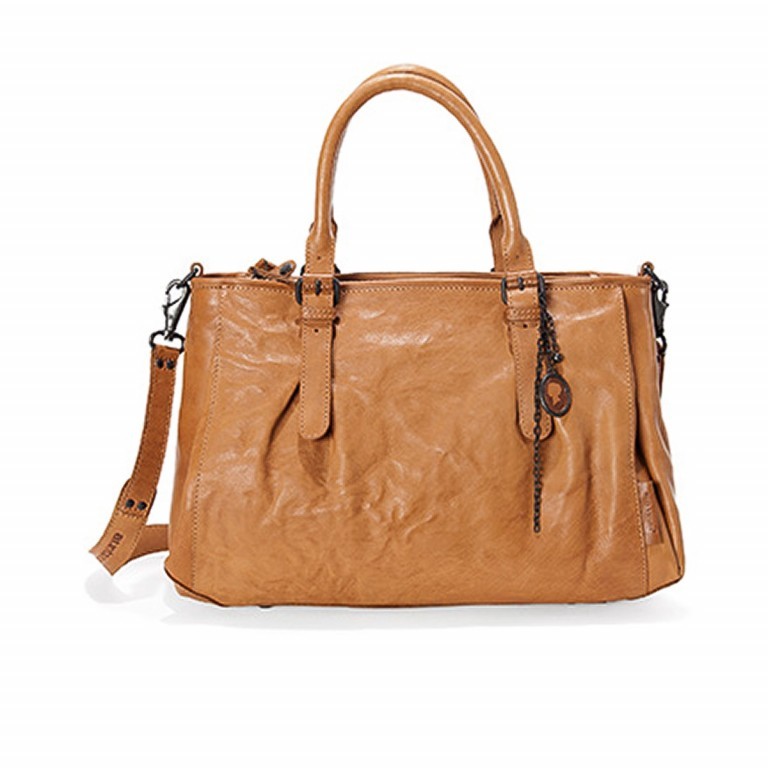 Shopper Grandma's Luxury Club Mrs. Shortbread Caramel, Farbe: cognac, Marke: Aunts & Uncles, Abmessungen in cm: 41x28x13, Bild 1 von 1