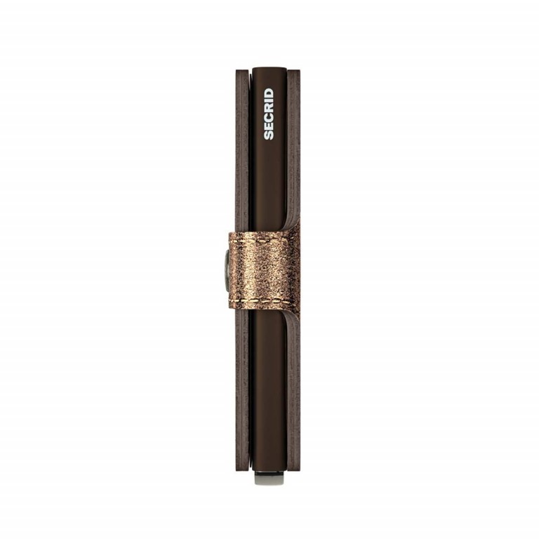 Geldbörse Miniwallet Glamour Bronze, Farbe: braun, Marke: Secrid, Abmessungen in cm: 6.8x10.2x2.1, Bild 3 von 3