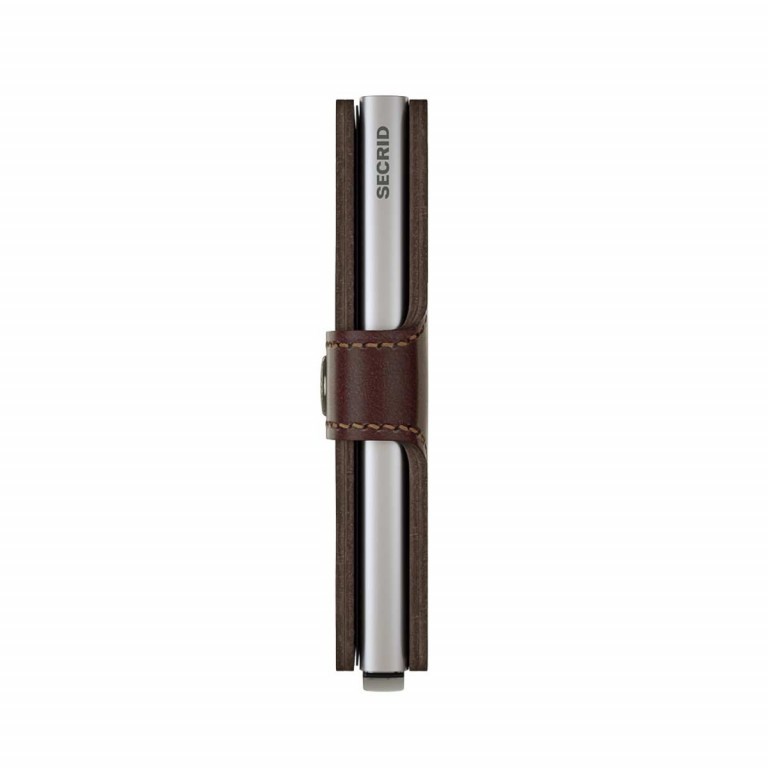 Geldbörse Miniwallet Original mit RFID-Schutz Brown, Farbe: braun, Marke: Secrid, EAN: 8718215281023, Abmessungen in cm: 6.8x10.2x2.1, Bild 3 von 5