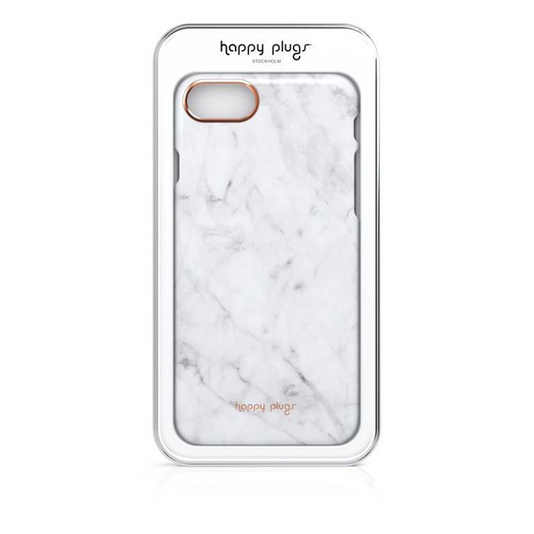 Handyhülle Deluxe Slim Iphone 7 Unik Edition White Carrara Marble, Farbe: grau, Marke: Happy Plugs, Bild 1 von 1