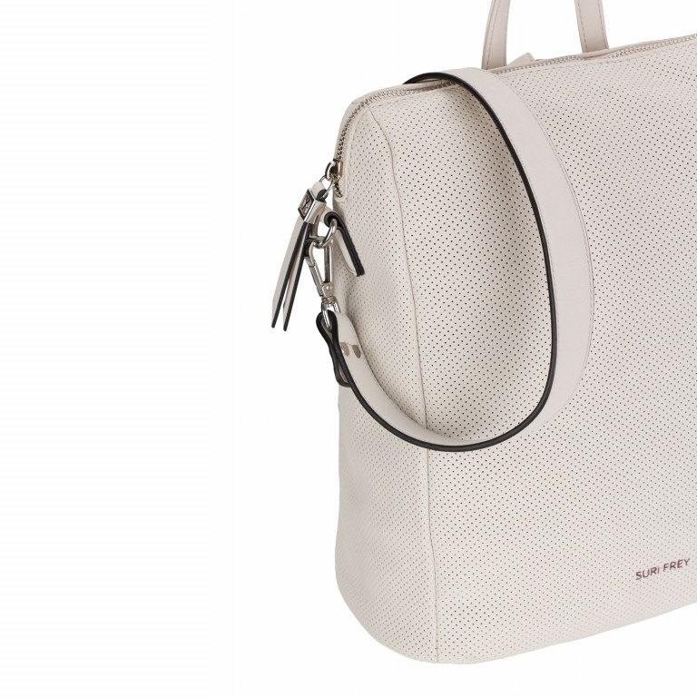 Rucksack Romy Hetty Ecru, Farbe: weiß, Marke: Suri Frey, EAN: 4056185112331, Abmessungen in cm: 33x35x19, Bild 7 von 9
