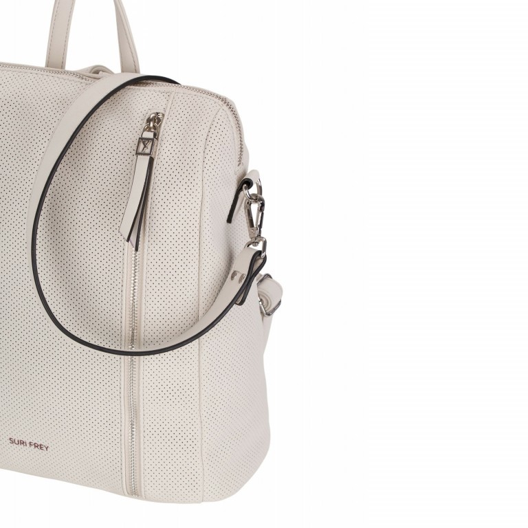 Rucksack Romy Hetty Ecru, Farbe: weiß, Marke: Suri Frey, EAN: 4056185112331, Abmessungen in cm: 33x35x19, Bild 8 von 9