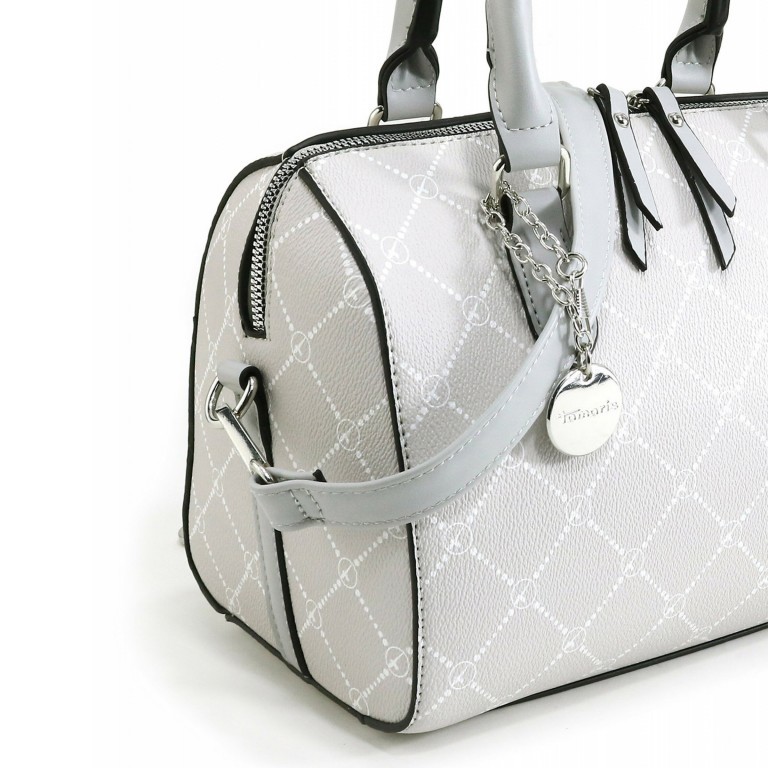Handtasche Anastasia Light Grey, Farbe: grau, Marke: Tamaris, EAN: 4063512024960, Abmessungen in cm: 26.5x16x18.5, Bild 8 von 8
