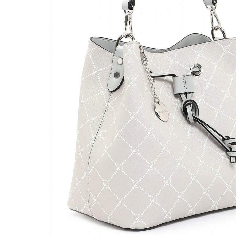 Beuteltasche Anastasia Light Grey, Farbe: grau, Marke: Tamaris, EAN: 4063512025318, Abmessungen in cm: 27x25x17, Bild 5 von 5