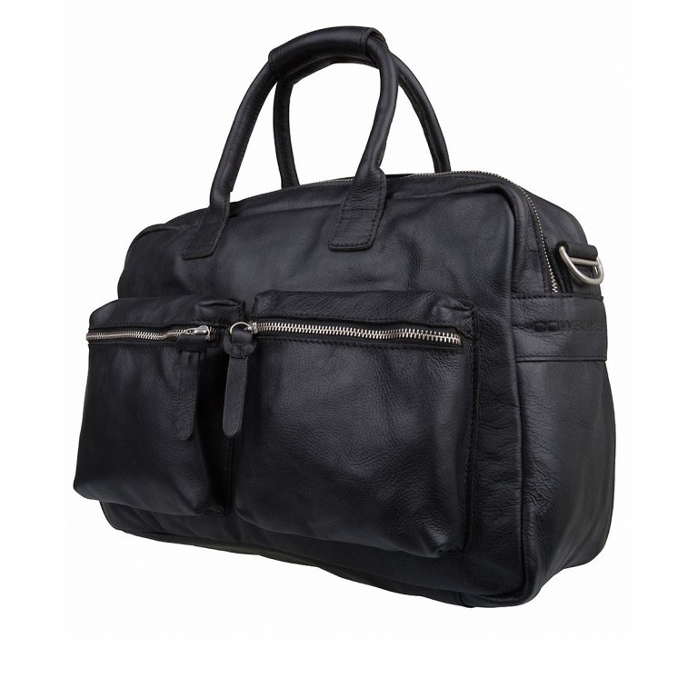 Tasche The Bag Black, Farbe: schwarz, Marke: Cowboysbag, Abmessungen in cm: 42x27x15, Bild 2 von 5