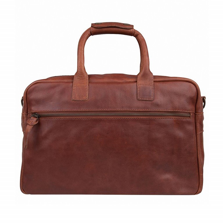 Tasche The Bag Cognac, Farbe: cognac, Marke: Cowboysbag, Abmessungen in cm: 42x27x15, Bild 4 von 5