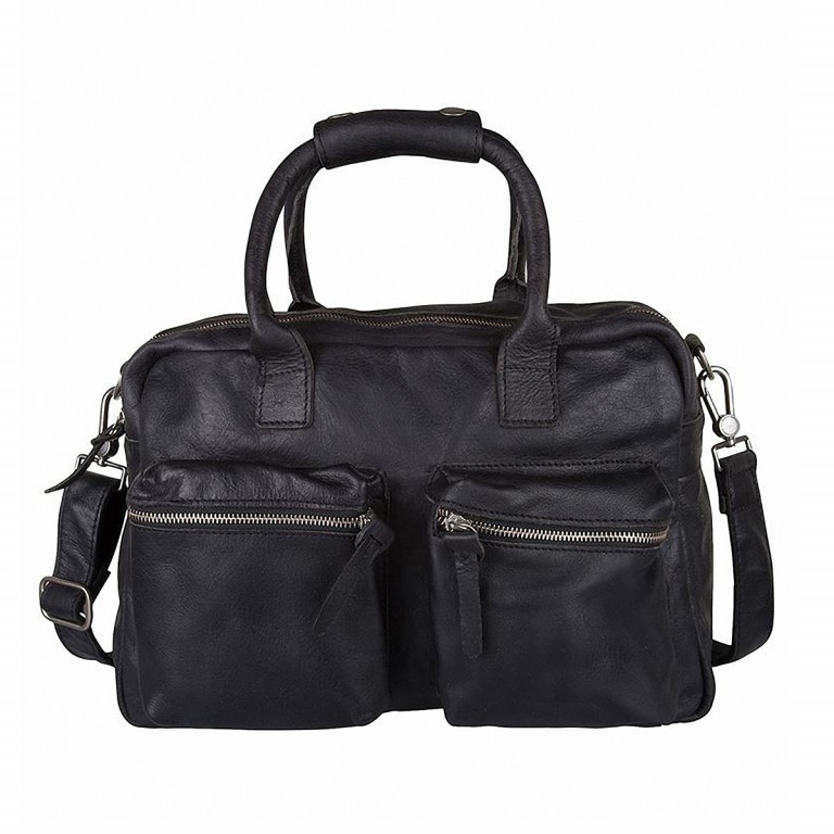 Tasche The Small Bag Black, Farbe: schwarz, Marke: Cowboysbag, Abmessungen in cm: 38x23x14, Bild 1 von 5
