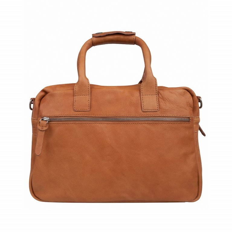 Tasche The Small Bag Tobacco, Farbe: cognac, Marke: Cowboysbag, Abmessungen in cm: 38x23x14, Bild 4 von 5