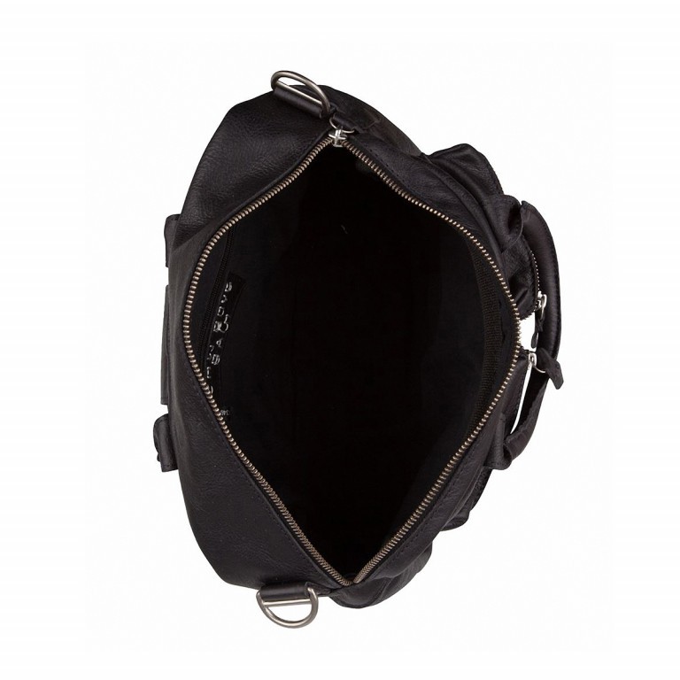 Tasche The Little Bag Black, Farbe: schwarz, Marke: Cowboysbag, Abmessungen in cm: 30x20x14, Bild 3 von 5