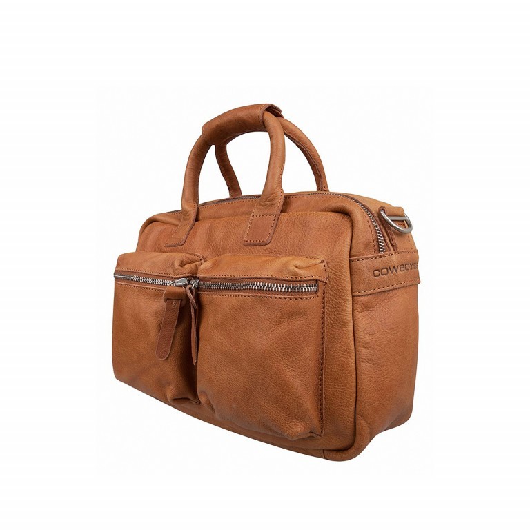 Tasche The Little Bag Tobacco, Farbe: cognac, Marke: Cowboysbag, Abmessungen in cm: 30x20x14, Bild 2 von 5