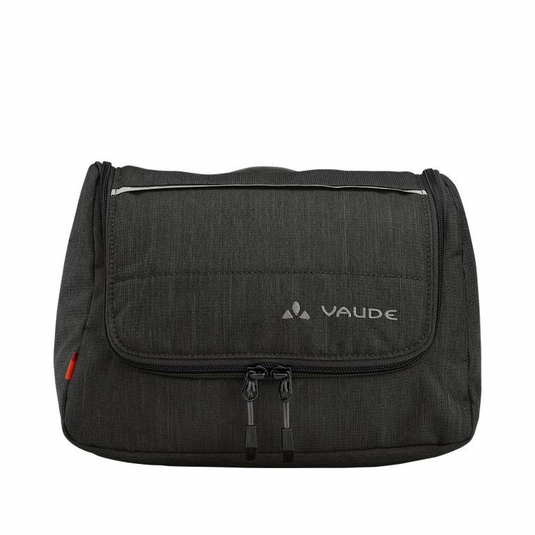 Kulturbeutel Washpool-M 12653 Black, Farbe: schwarz, Marke: Vaude, Abmessungen in cm: 28x15x21, Bild 1 von 3