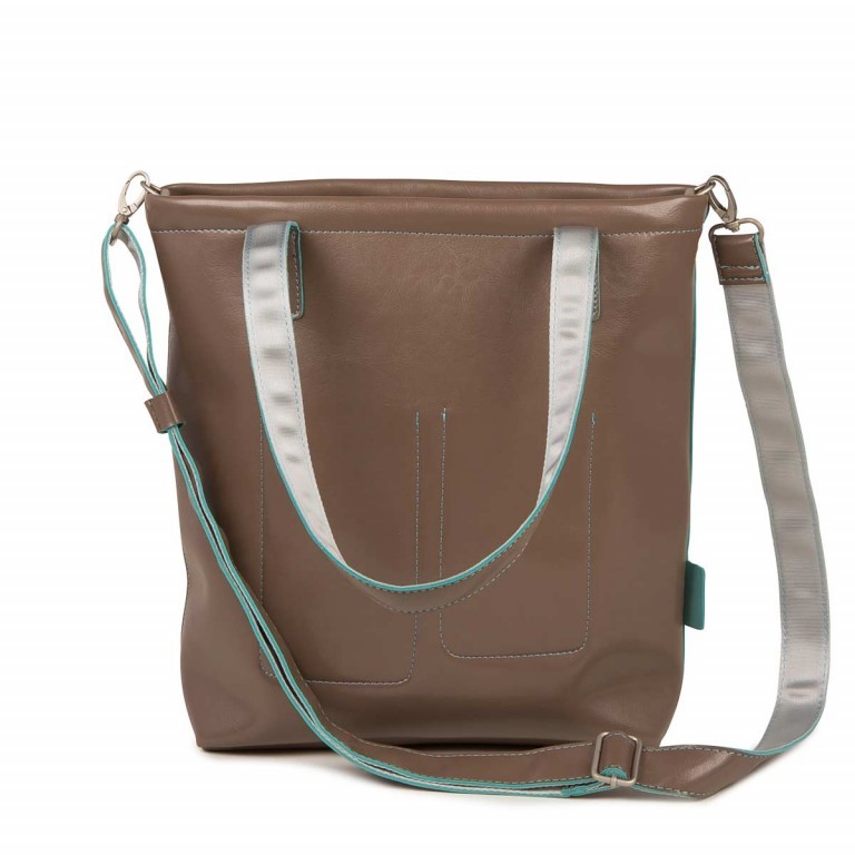 Tasche Zoe Z14 Taupe, Farbe: braun, taupe/khaki, Marke: Zwei, EAN: 4250257910409, Abmessungen in cm: 28x34.5x10.5, Bild 3 von 4