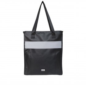 Shopper Totebag mit Laptopfach 16 Zoll Black