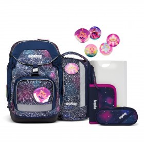 Schulranzen Pack Super Glow Set 6-teilig Bärlaxy