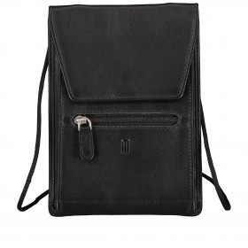 Brustbeutel / Gürteltasche Nappa Schwarz
