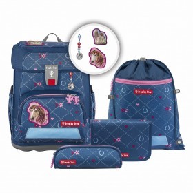 Schulranzen Cloud Set 5-teilig Horse Lima
