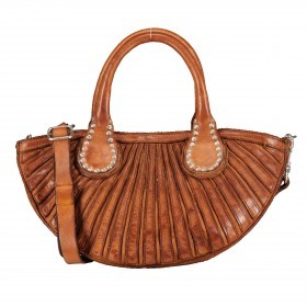 Handtasche Aditya Shopping Mezzaluna Piccola Cognac