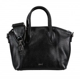 Handtasche Ariete Ivy Small Black Nickel