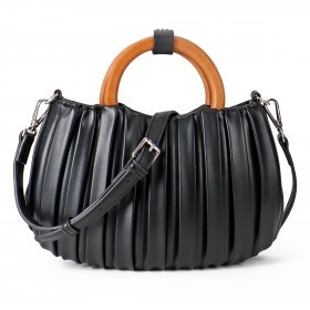 Handtasche Nivala Midi Black Silver