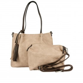 Shopper Bag in Bag Light Taupe