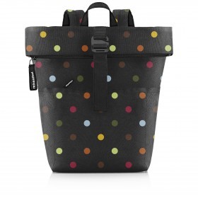Rucksack Rolltop Backpack mit Laptopfach 15,6 Zoll Dots