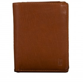Karten-/Ausweisetui Riley mit RFID-Schutz Cognac