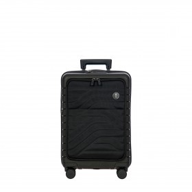 Handgepäck-Trolley B|Y by Brics Ulisse mit Frontfach 55 cm Nero