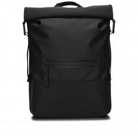 Rucksack Trail Rolltop Backpack mit Laptopfach 15 Zoll Black