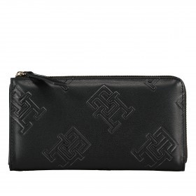 Geldbörse Refined Large Wallet Zip Around Black