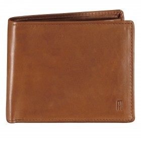 Geldbörse Vintage mit RFID-Schutz Dark Cognac