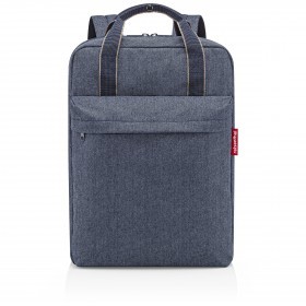 Rucksack Allday Backpack M mit Laptopfach 15 Zoll Heringbone Dark Blue