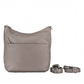 Beuteltasche Nappa Mid Grey